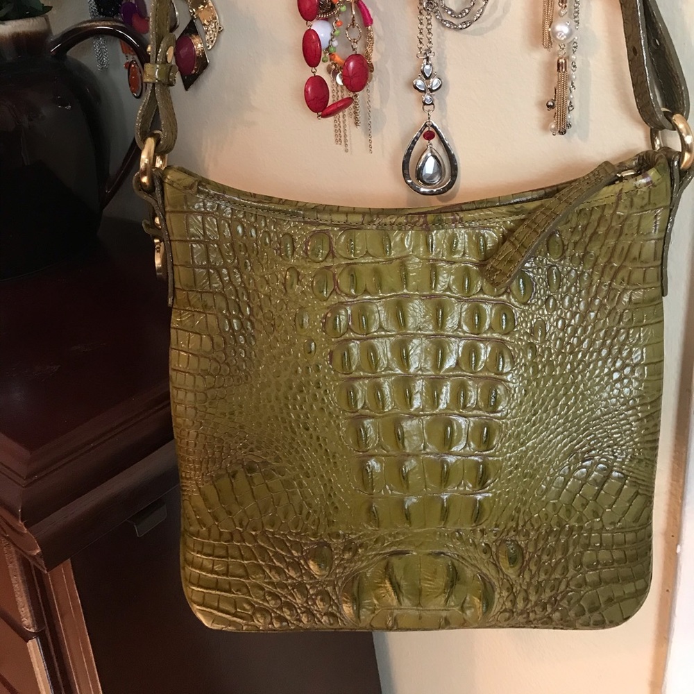 Beautiful Brahmin Crossbody in Green